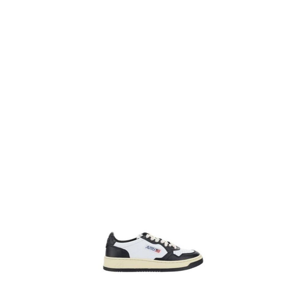 Autry White Calf Leather Bos Taurus Athletic Men's Sneakers